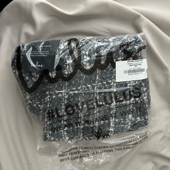 ❤️SOLD❤️ Plaid Skort Romper - Picture 3 of 3